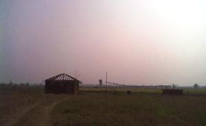 Simple housing with local and environment friendly materials